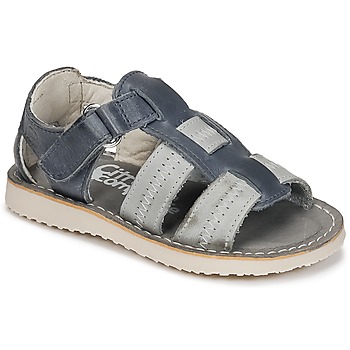 Schuhe Jungen Sandalen / Sandaletten Citrouille et Compagnie IOUTIKER Blau / Grau