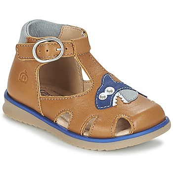 Schuhe Jungen Sandalen / Sandaletten Citrouille et Compagnie ISKILANDRO Braun / Blau