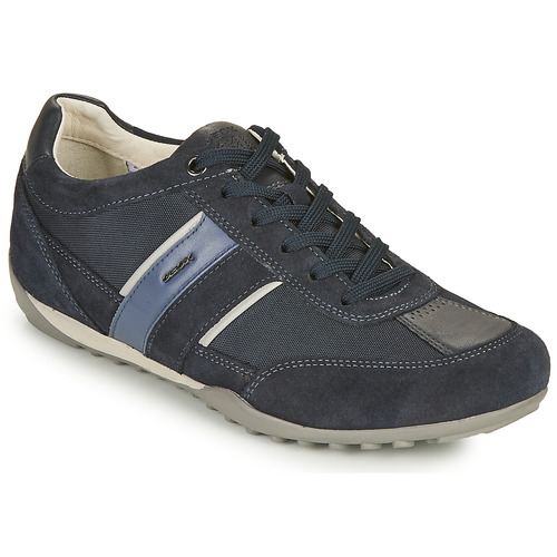 Schuhe Herren Sneaker Low Geox U WELLS C Blau