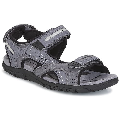 Schuhe Herren Sandalen / Sandaletten Geox S.STRADA D Grau