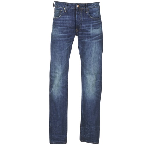 Kleidung Herren Straight Leg Jeans G-Star Raw 3301 STRAIGHT Blau