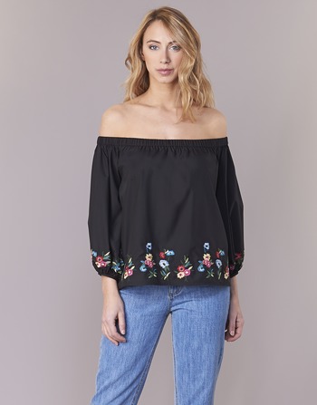 Kleidung Damen Tops / Blusen Moony Mood IFITI Schwarz