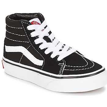 Schuhe Kinder Sneaker High Vans UY SK8-HI Schwarz / Weiss