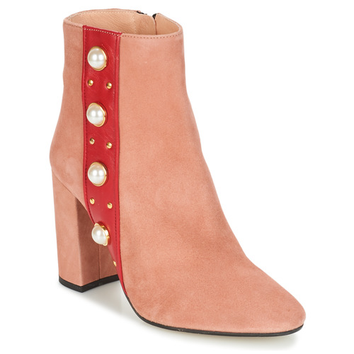 Schuhe Damen Low Boots Jonak CHERRY Rosa