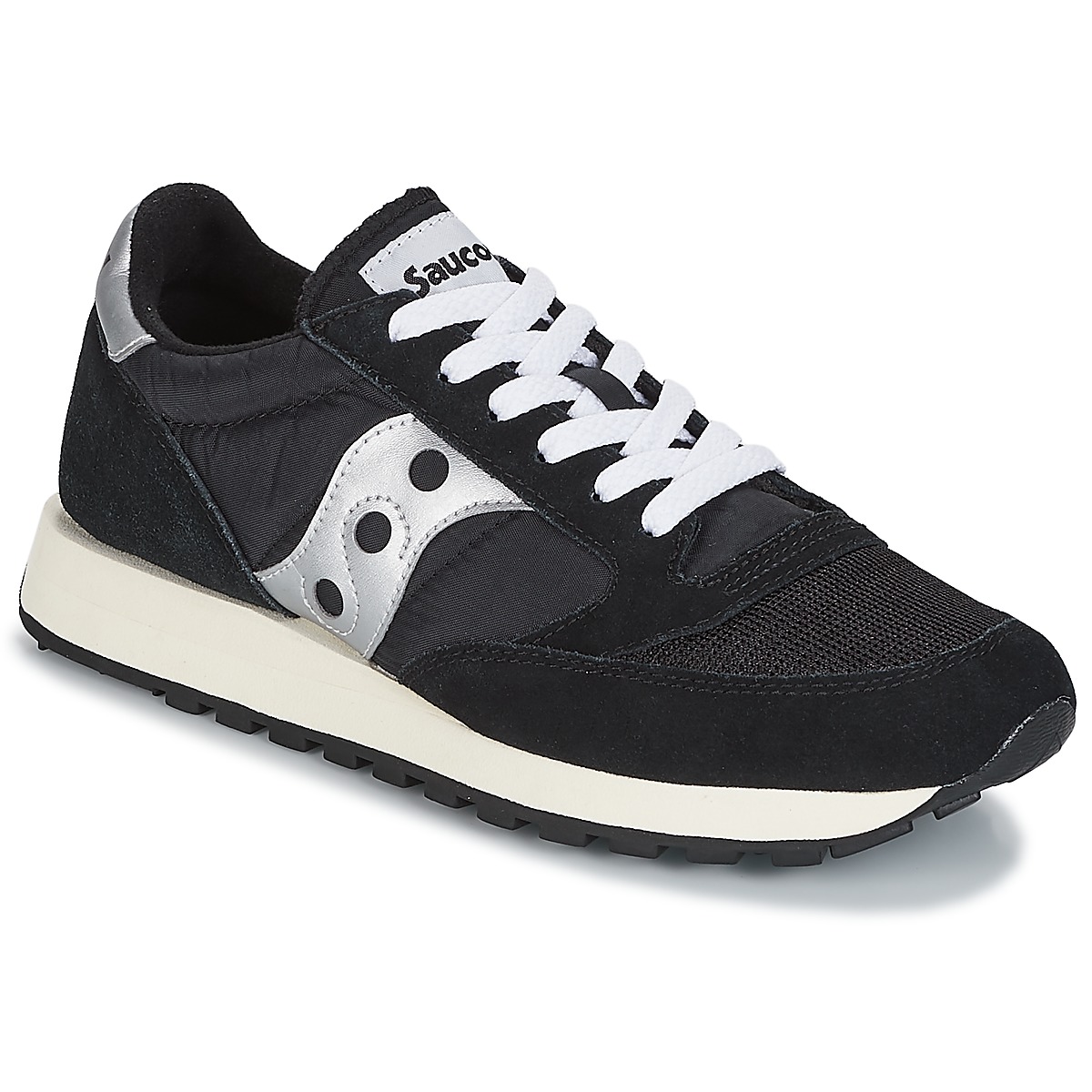 Schuhe Sneaker Low Saucony JAZZ ORIGINAL VINTAGE Schwarz / Weiss