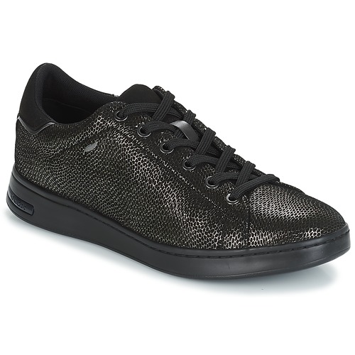 Schuhe Damen Sneaker Low Geox D JAYSEN Grau / Schwarz