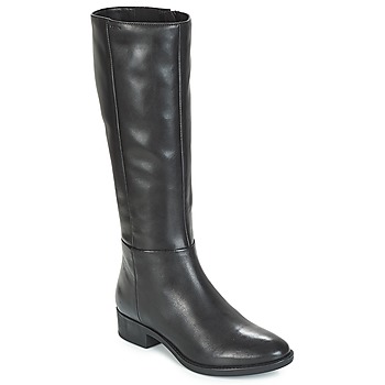 Schuhe Damen Klassische Stiefel Geox D FELICITY Schwarz