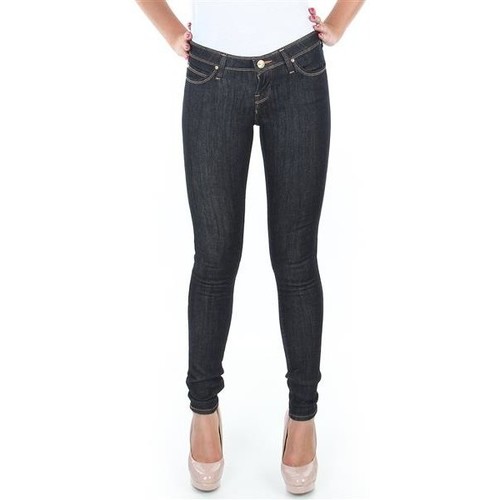 Kleidung Damen Röhrenjeans Lee Toxey Rinse Deluxe L527SV45 Blau