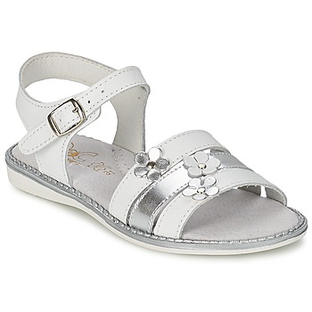 Schuhe Mädchen Sandalen / Sandaletten Citrouille et Compagnie KATAGUE Weiss