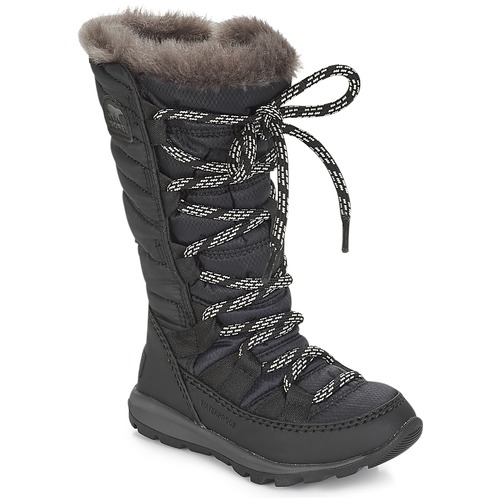 Schuhe Kinder Schneestiefel Sorel CHILDREN'S WHITNEY LACE Schwarz