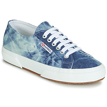 Schuhe Sneaker Low Superga 2750 TIE DYE DENIM Blau