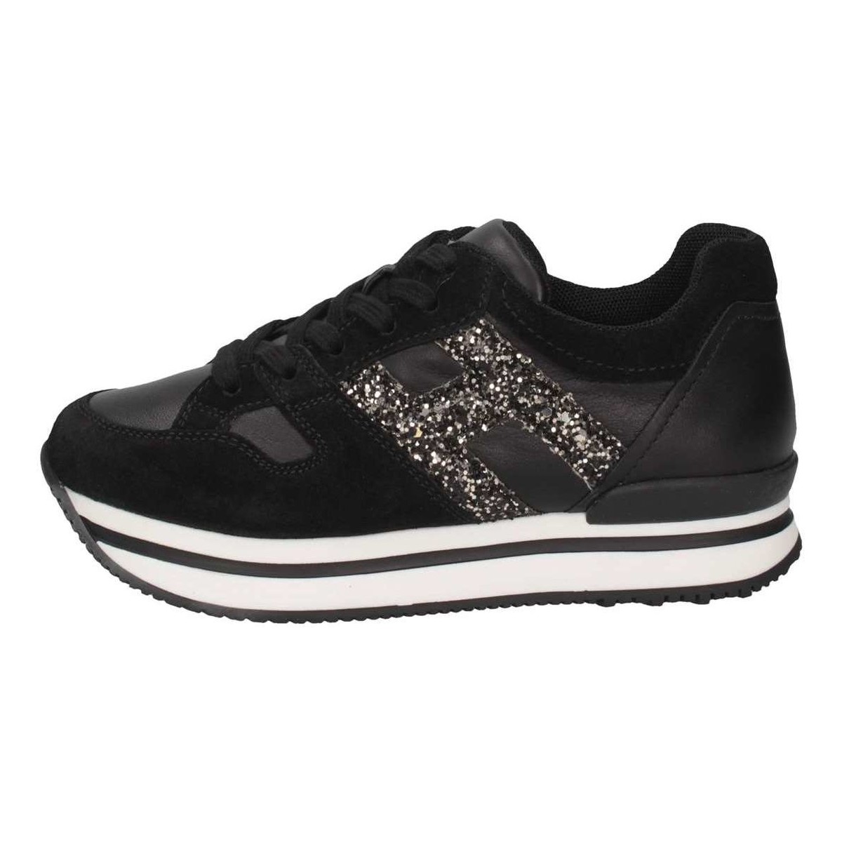 Schuhe Mädchen Sneaker Low Hogan HXC2220T548GAC09TP Schwarz