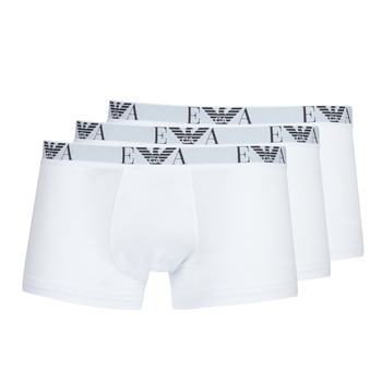 Undertøj Herre Trunks Emporio Armani CC715-PACK DE 3 Hvid