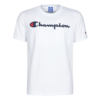 textil Herre T-shirts m. korte ærmer Champion 214194 Hvid