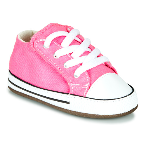 Sko Pige Lave sneakers Converse CHUCK TAYLOR FIRST STAR CANVAS HI Pink