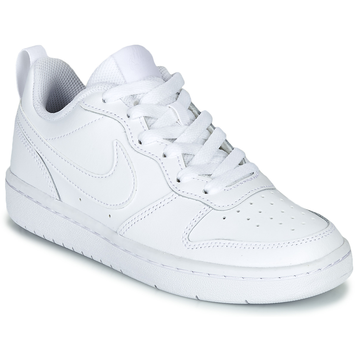 Sko Børn Lave sneakers Nike COURT BOROUGH LOW 2 GS Hvid