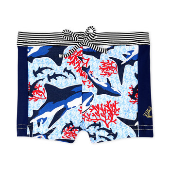 textil Dreng Badebukser / Badeshorts Petit Bateau FEUILLAGE Flerfarvet