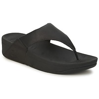 Sko Dame Klipklapper
 FitFlop LULU LEATHER Sort