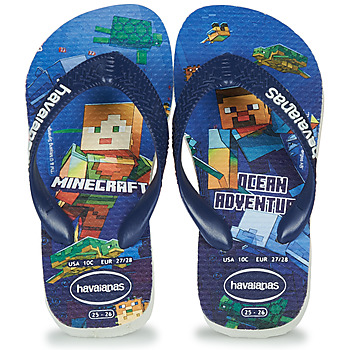 Sko Dreng Klipklapper
 Havaianas KIDS MINECRAFT Blå