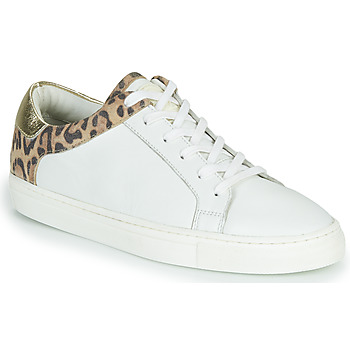 Sko Dame Lave sneakers Les Tropéziennes par M Belarbi LOUANE Hvid / Leopard