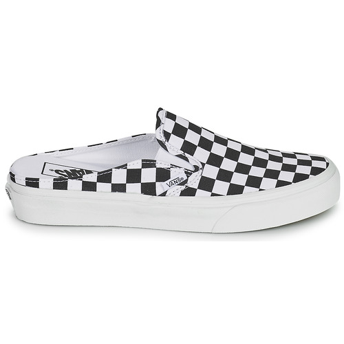 Vans Classic Slip-On Mule Sort / Hvid