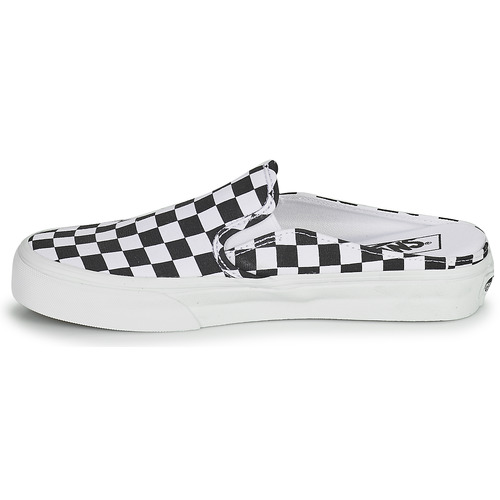 Vans Classic Slip-On Mule Sort / Hvid