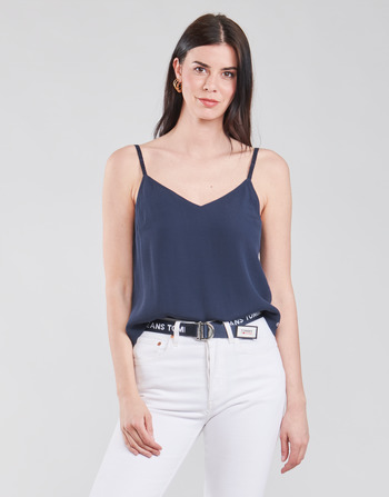 textil Dame Toppe / Bluser Tommy Jeans TJW CAMI TOP Marineblå