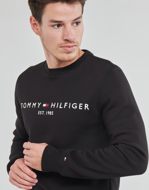 Tommy Hilfiger TOMMY LOGO SWEATSHIRT Sort