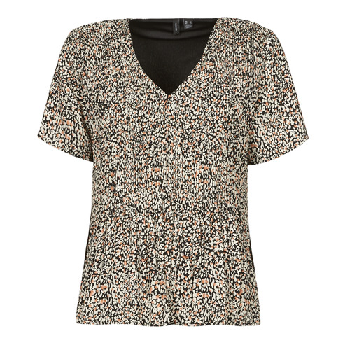 textil Dame Toppe / Bluser Vero Moda VMELIN Beige