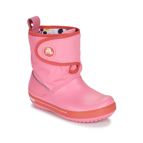 Sko Børn Vinterstøvler Crocs CROCBAND ll.5 GUST BOOT KIDS PLEM PPY Pink