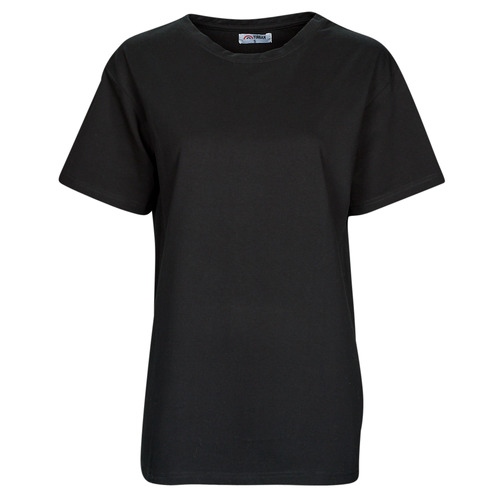 textil Dame T-shirts m. korte ærmer Yurban OKIME Sort