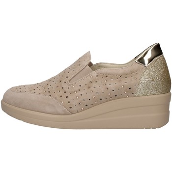 Sko Dame Høje sneakers Melluso R20156 Beige