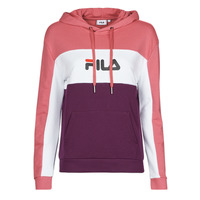 textil Dame Sweatshirts Fila AQILA HOODY Pink / Hvid / Violet