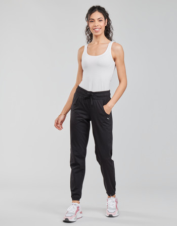 textil Dame Træningsbukser Puma ESS DANCER PANT Sort