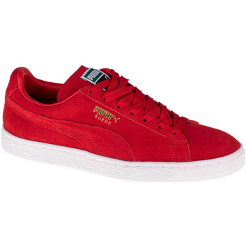 Sko Lave sneakers Puma Suede Classic Rød