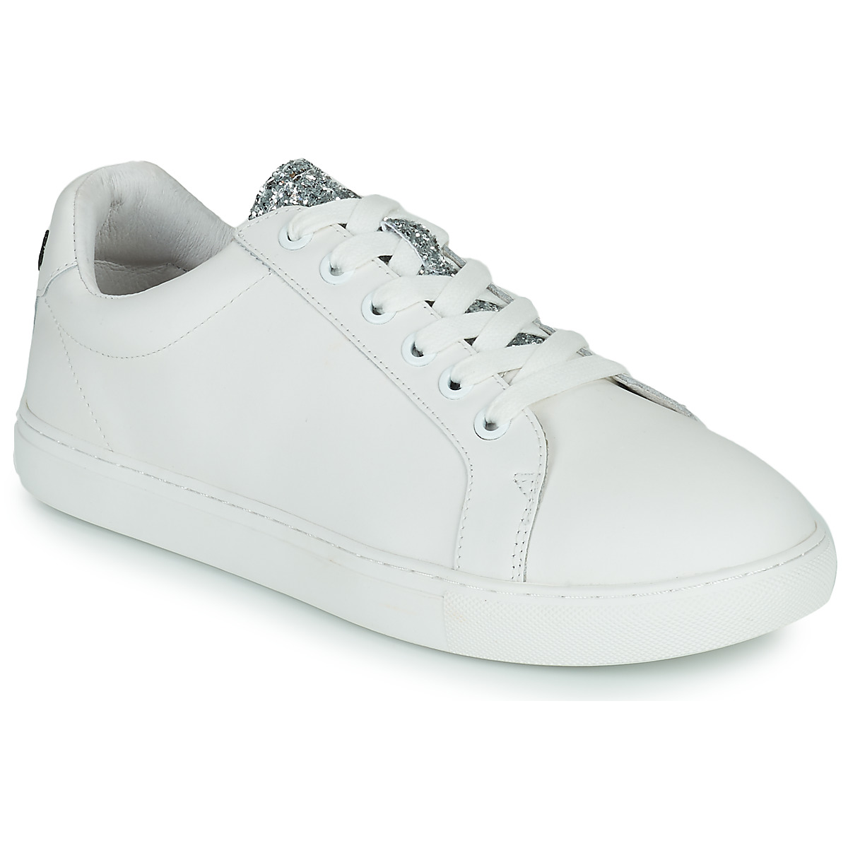 Sko Dame Lave sneakers Bons baisers de Paname SIMONE EYES Hvid