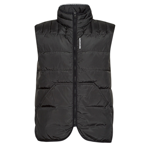 textil Herre Dynejakker Calvin Klein Jeans PADDED VEST Sort