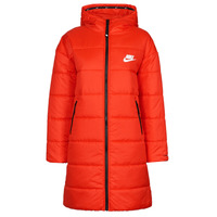 textil Dame Dynejakker Nike W NSW TF RPL CLASSIC HD PARKA Rød / Sort / Hvid