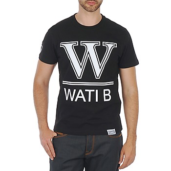 textil Herre T-shirts m. korte ærmer Wati B TEE Sort