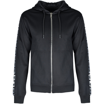 textil Herre Sweatshirts Les Hommes LHG866 LG852 | Zip Up Sort