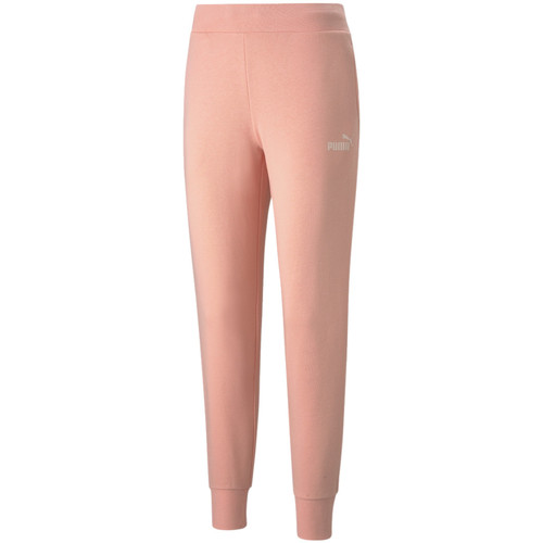 textil Dame Træningsbukser Puma Essential Logo Pants Orange