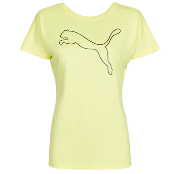 textil Dame T-shirts m. korte ærmer Puma RECYCL JERSY CAT TEE Gul