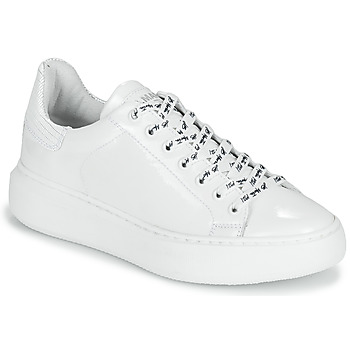 Sko Dame Lave sneakers JB Martin FATALE Lakeret / Hvid