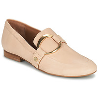 Sko Dame Mokkasiner JB Martin LITTORAL Nappa / Beige