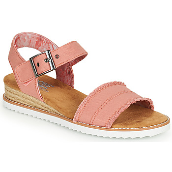 Sko Dame Sandaler Skechers DESERT KISS Pink