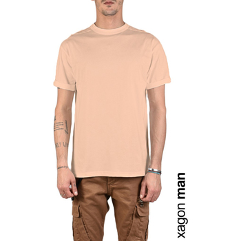 textil Herre T-shirts m. korte ærmer Xagon Man A2108 1Z X0044 Pink