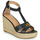 Sko Dame Sandaler Lauren Ralph Lauren HALE ESPADRILLES CASUAL Sort