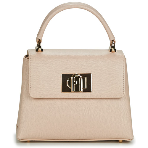 Tasker Dame Skuldertasker Furla FURLA 1927 MINI TOP HANDLE Beige