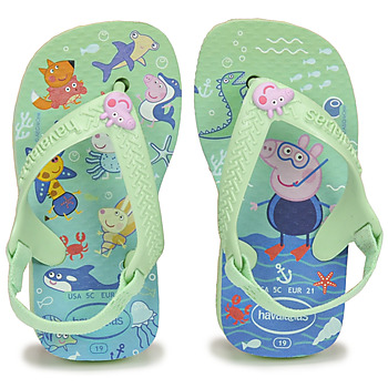 Sko Dreng Klipklapper
 Havaianas BABY PEPPA PIG Grøn