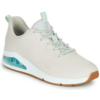 Sko Dame Lave sneakers Skechers UNO 2 Beige